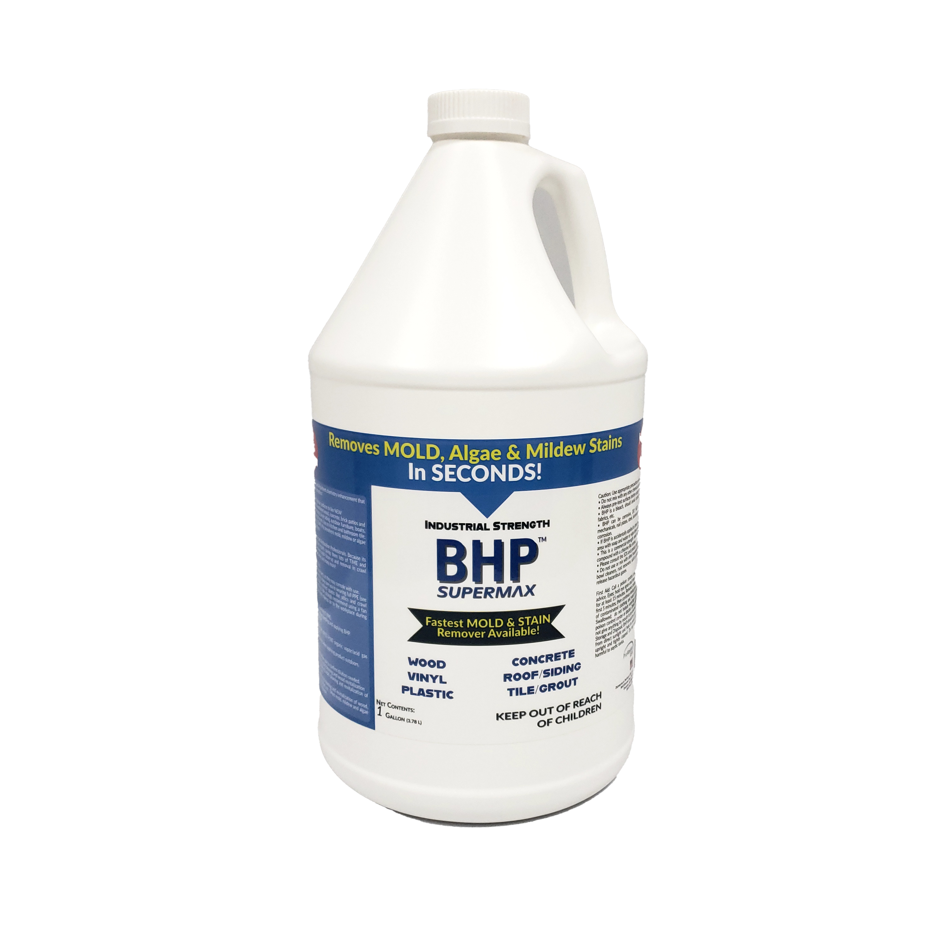 BHP Supermax - Mold & Mildew Stain Remover & Surface Sealer